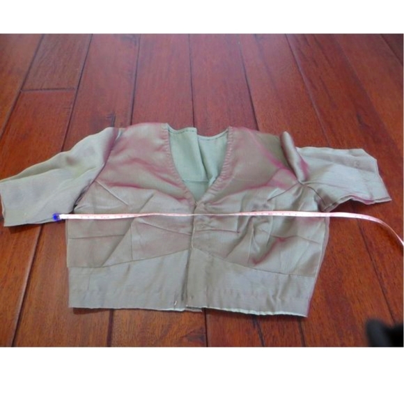 unique colour sari / fabric with a duochrome sheen. - Picture 3 of 4